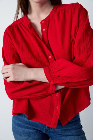 Blouse Boulevard Beaumarchais - Rood