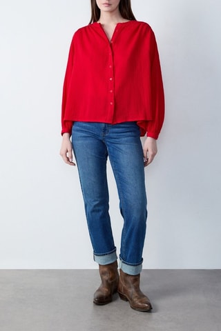 Blouse Boulevard Beaumarchais - Rood