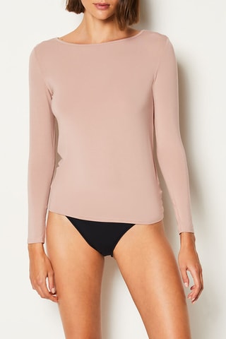 T-shirt Warm Up Me - Lichtpaars