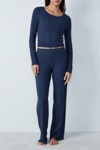 Pantalon de pyjama Coly - Bleu marine
