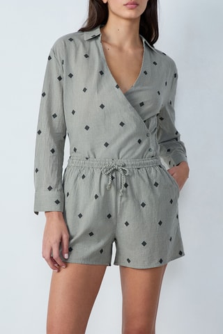 Short de pyjama Irys - Kaki