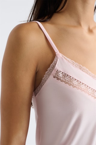 Caraco de pyjama Albane - Rose poudré