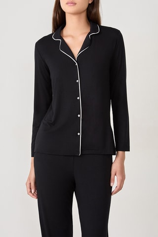 Pyjamablouse Albane - Zwart