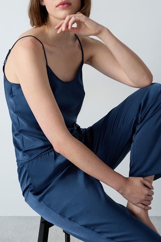 Caraco de pyjama Sleepy - Bleu foncé