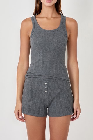 Pyjamashort Colyn - Antraciet
