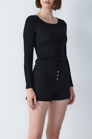 Short de pyjama Colyn - Noir