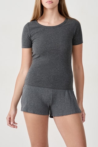 Pyjamashirt Colyn - Antraciet