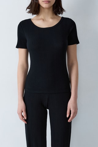 Pyjamashirt Colyn - Zwart