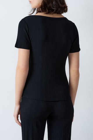 Pyjamashirt Colyn - Zwart