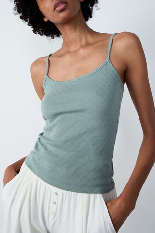 Caraco de pyjama Pollin - Vert olive
