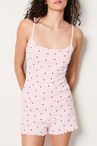 Pyjamahemd Pollin - Roze