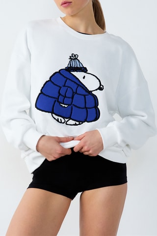 Pyjamasweater Fethi - Wit