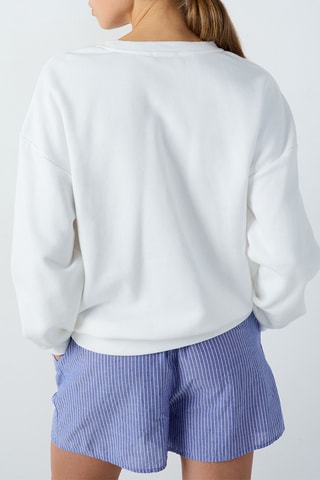 Pyjamasweater Fathi - Wit