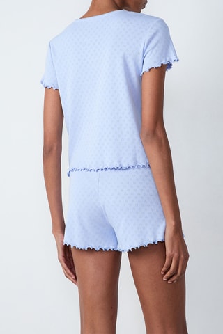 Pyjamablouse Pollin - Paars