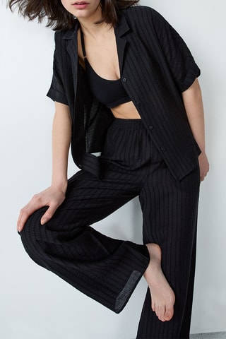 Chemise de pyjama Wailly - Noir