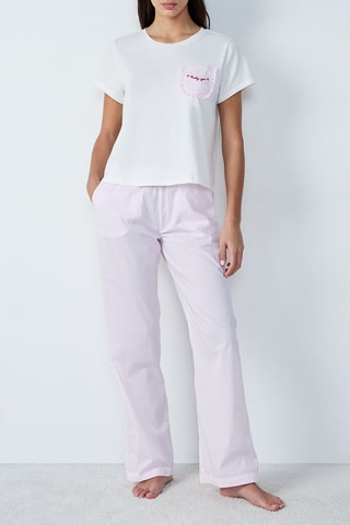 Pyjamashirt Pichou - Roze