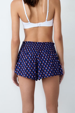 Short de pyjama Beryl - Bleu foncé