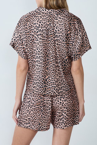 Chemise de pyjama Reid - Marron