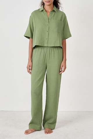 Chemise de pyjama Terence - Vert