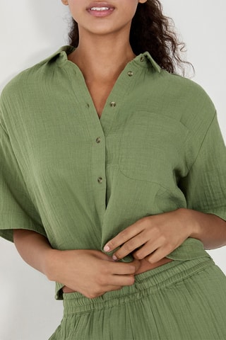 Chemise de pyjama Terence - Vert