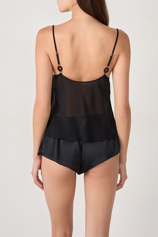 Caraco de pyjama Virtuose - Noir