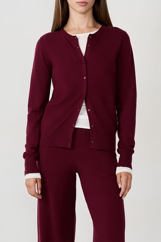 Vest Gilane - Bordeauxrood