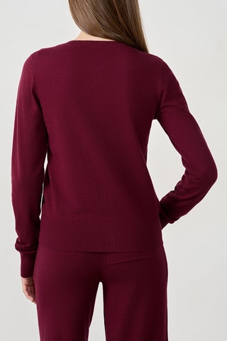 Vest Gilane - Bordeauxrood