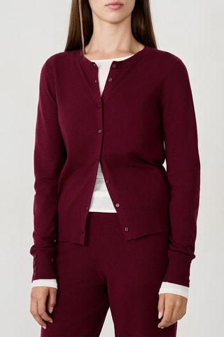 Vest Gilane - Bordeauxrood