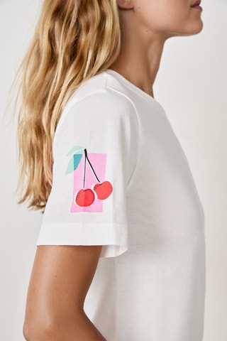 Pyjamashirt Camil - Wit