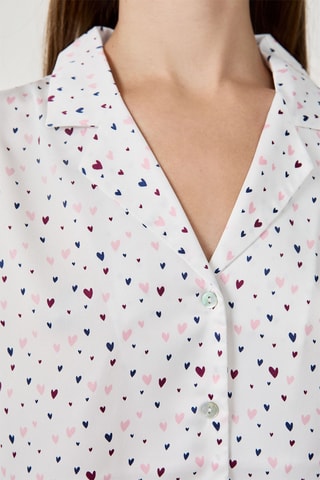 Chemise de pyjama Dreams - Blanc
