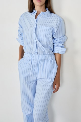 Chemise de pyjama Delina - Ciel