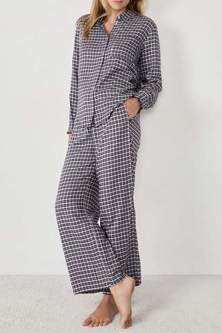 Chemise de pyjama Brighton - Bleu nuit
