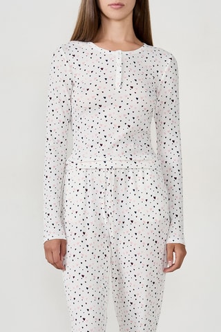 T-shirt de pyjama Dovy - Blanc