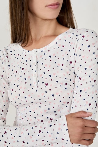 T-shirt de pyjama Dovy - Blanc