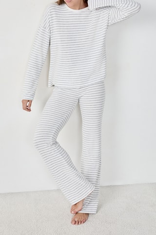 Pyjamashirt Gabby - Lichtgrijs