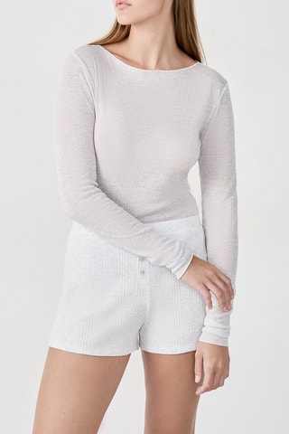 Pyjamashirt Galiah - Grijs