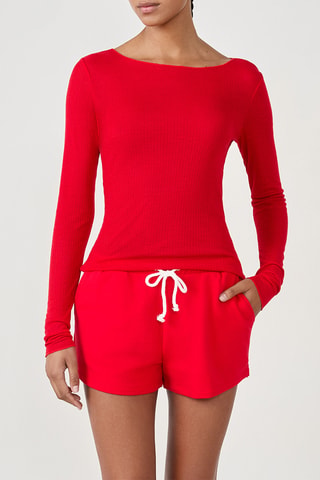 Pyjamashirt Galiah - Rood