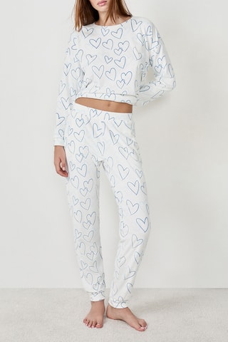 Jogging de pyjama Dowy - Blanc