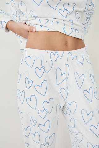 Jogging de pyjama Dowy - Blanc