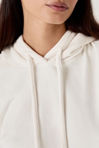 Sweat à capuche Galikan - Ecru