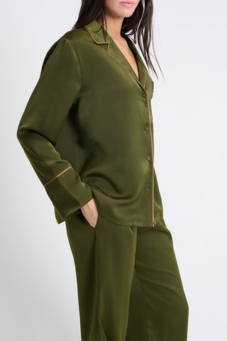 Chemise de pyjama Erike - Kaki