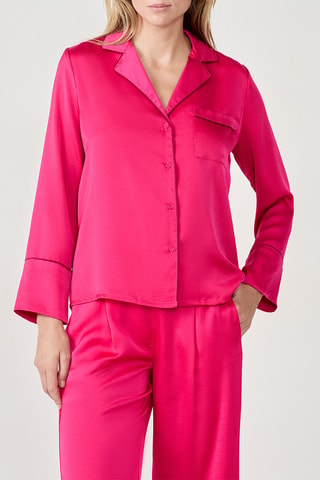 Chemise de pyjama Erike - Fuchsia