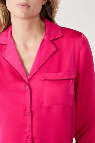 Chemise de pyjama Erike - Fuchsia