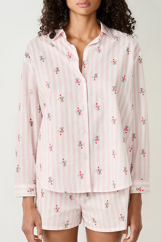 Pyjamablouse Raya - Roze