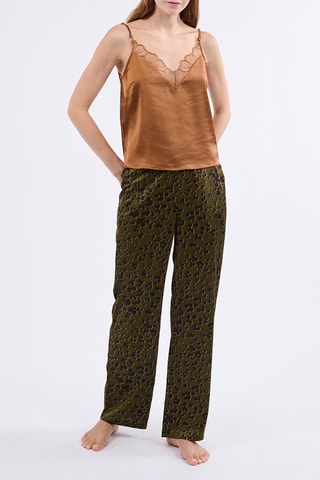 Pyjamahemd Dahlia - Bruin