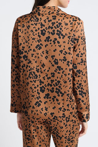 Chemise de pyjama Laina - Marron