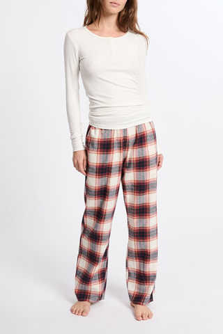 Pyjamashirt Paolina - Wit