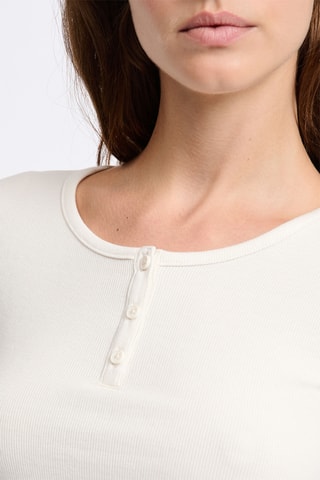 Pyjamashirt Paolina - Wit