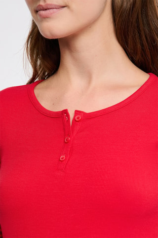 Pyjamashirt Paolina - Rood