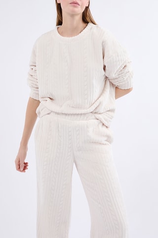 Velours Sweater Matilda - Ecru